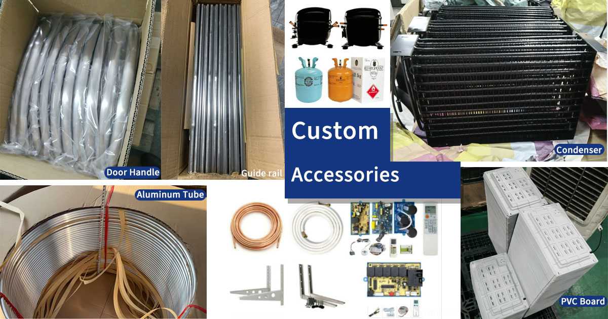 Factory accessories real shot, custom refrigerator accessories for users