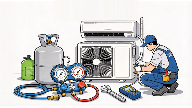 Refrigerant replacement